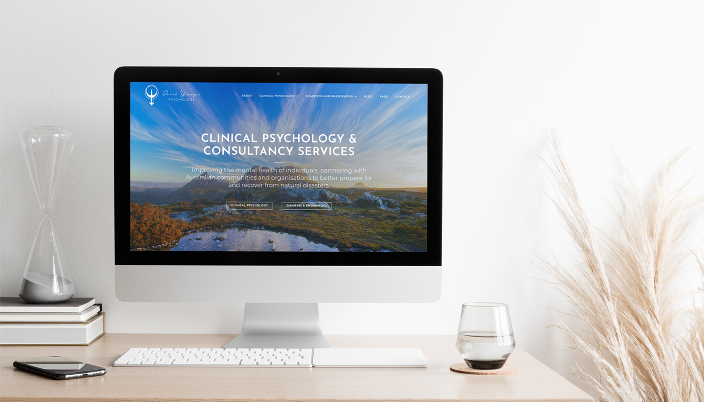 david younger psychology wordpress website redesign